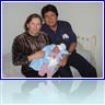 este es mi sobrino Adrian, nacio la semana pasada   ahi esta con sus abuelos ***mis tios-padrinos Alfredo y Rosa***  Felicidades  
MTY es lo mejor 